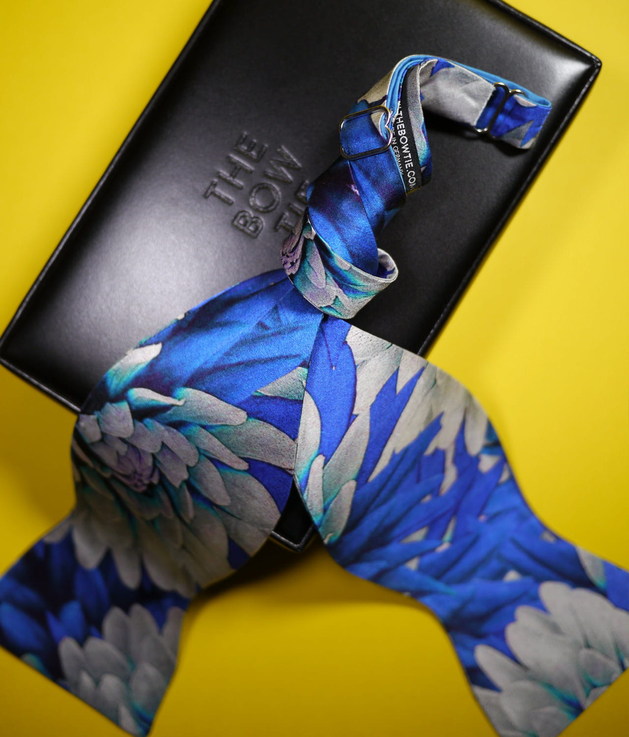 Blue Bow Tie - 100% Silk - ACA2