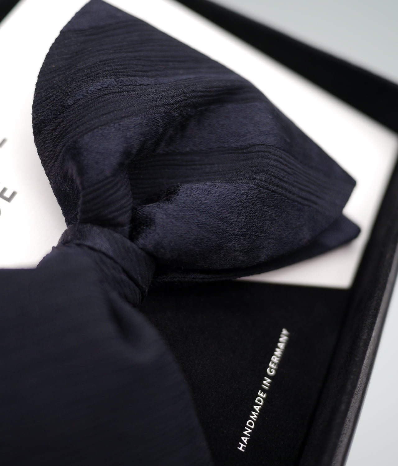 Blue Silk Bow Tie - MAD5
