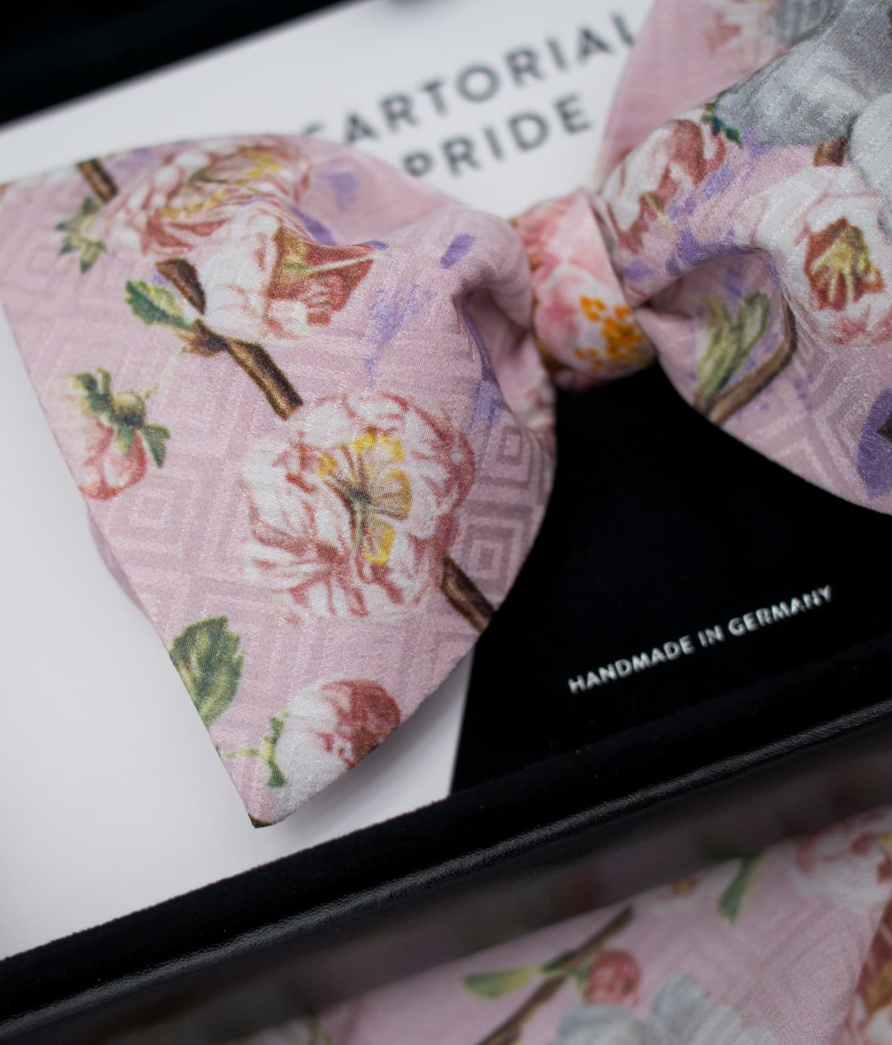 Pink Bow Tie - 100% Silk - Perfect Wedding Companion - BOG6