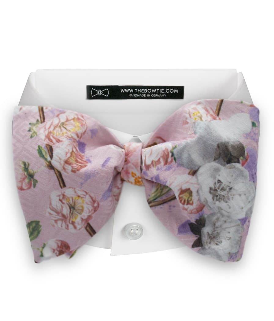 Pink Bow Tie - 100% Silk - Perfect Wedding Companion - BOG6