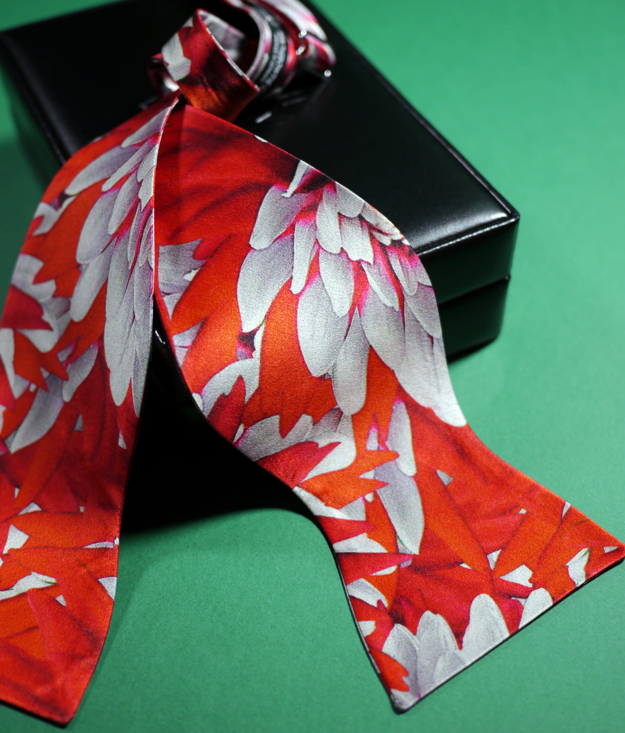 Red Bow Tie - Silk - ACA1